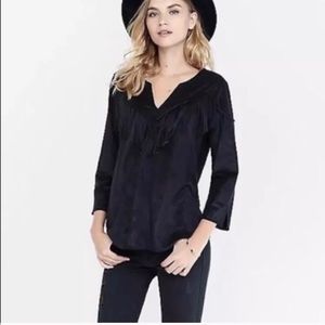 Express Fringe Boho Top // Size Medium